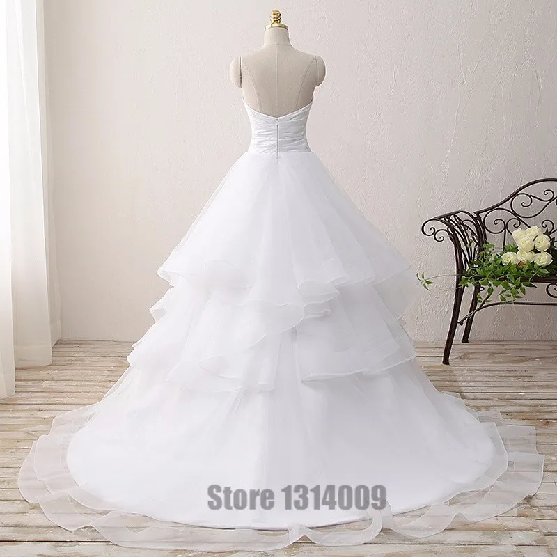Fashion-Organza-2016-Wedding-Dress-Crystal-Ball-Gown-Sleeveless-Dress (1)