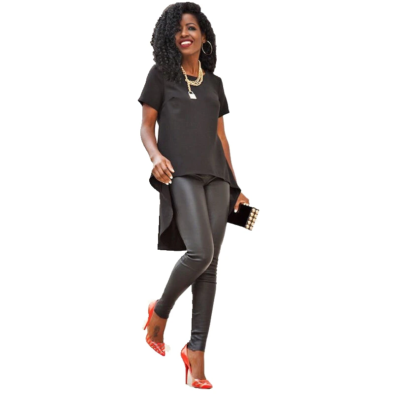 

Fashion Sexy Women Summer Loose Casual Chiffon Plus Tee Shirt Blouse Tops