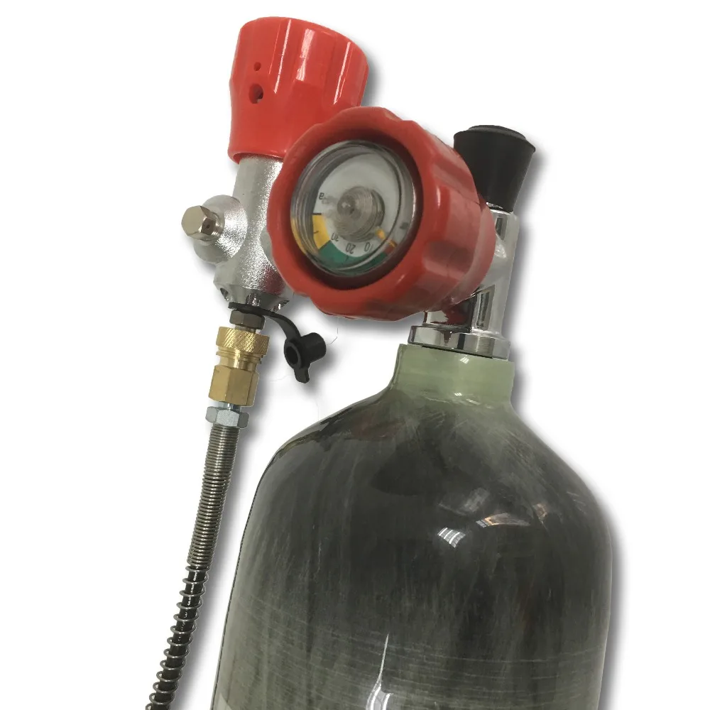 AC103101 3L CE Carbon Fiber 4500Psi Tank Mini Diving High Pressure Cylinder Rifle Compressed Air Cylinder For Diving Acecare-T