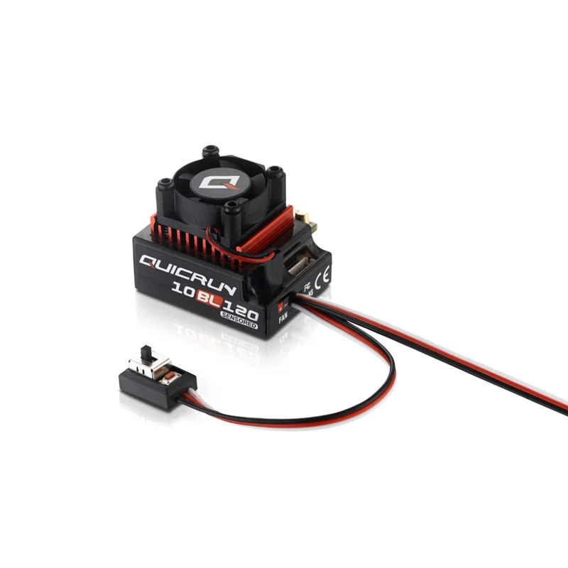 FATJAY HobbyWing quirun 3650 SD G2 с поддержкой быстрого запуска 10BL120 120A сенсорная + светодиодная