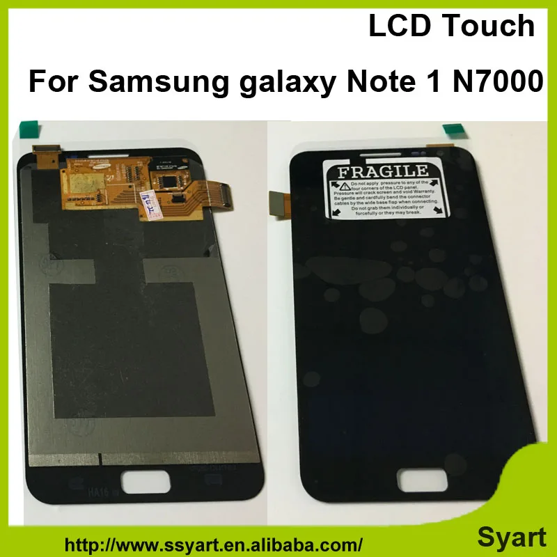 

100% test  without spots perfect display Touch Screen Digitizer lcd Assembly Complete For Samsung Galaxy note 1 n7000 I9220 i889