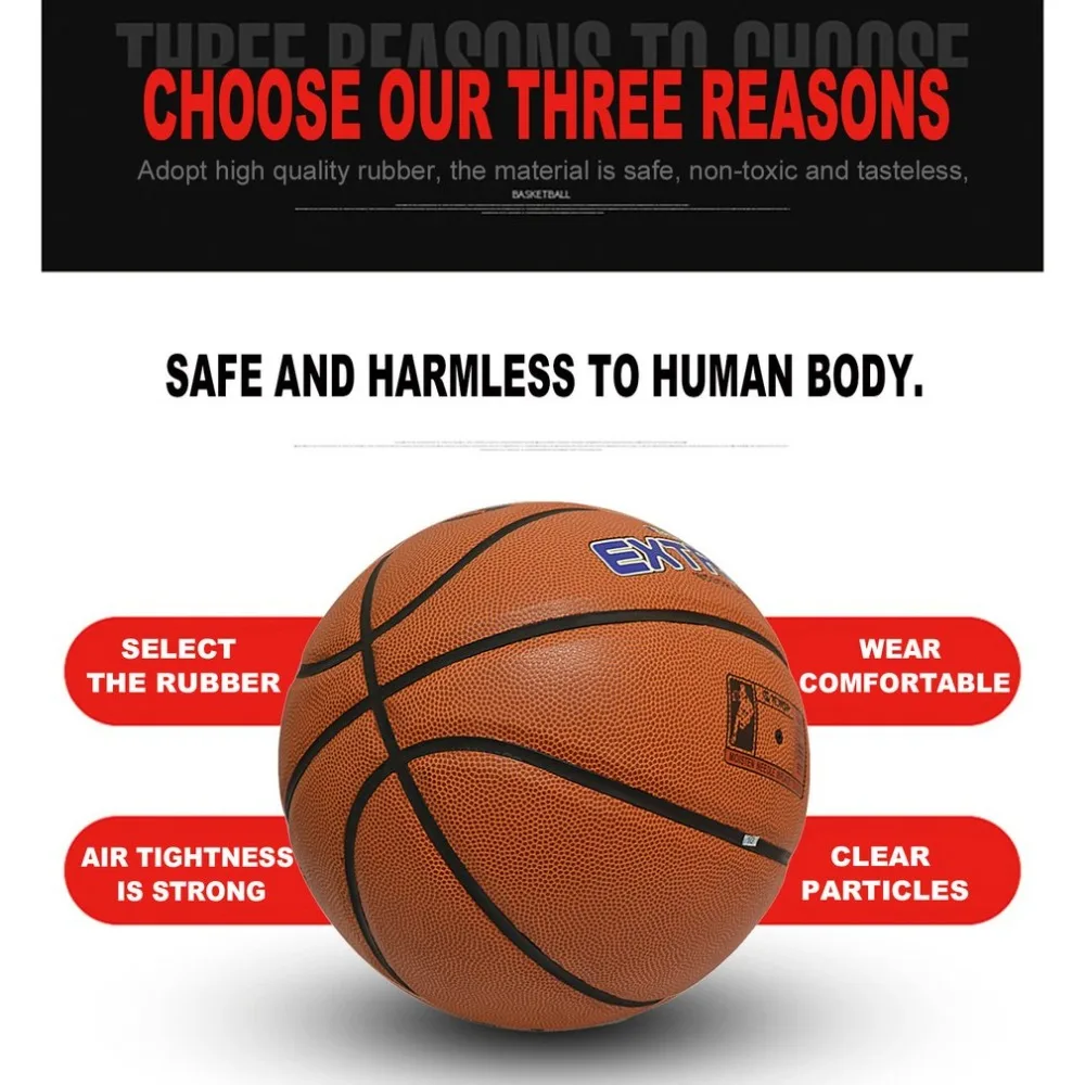 جديد المهنية بو الجلود حجم 7 كرة السلة في الهواء الطلق الرياضة كرة السلة لطلاب المدارس الابتدائية والمتوسطة المنافسة الساخن جديد المهنية بو الجلود حجم 7 كرة السلة في الهواء الطلق الرياضة كرة السلة لطلاب المدارس الابتدائية والمتوسطة المنافسة الساخن