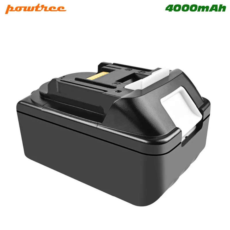 

Powtree For Makita BL1830 18V 4000mAh Lithium Power tools battery replacement BL1815 BL1840 LXT400 194204-5 194205-3 194309-1