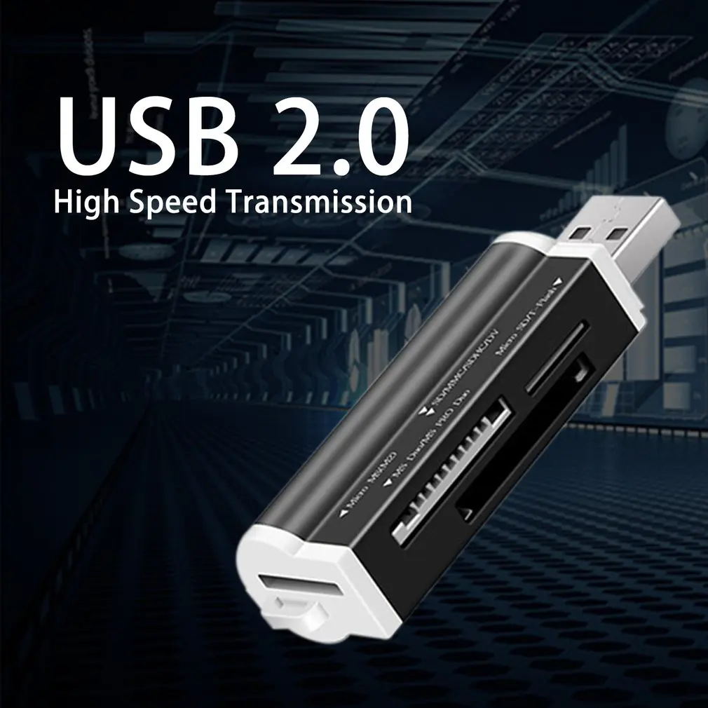 Многофункциональная Универсальная зажигалка форма USB кард ридер для TF Micro SD MMC SDHC