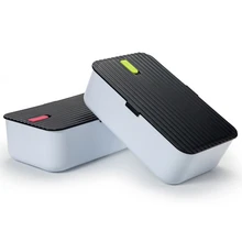 Пластик Экологичные микроволновая печь lunchbox японский Стиль Портативный Еда контейнер Кемпинг Пикник Bento обед коробок Посуда Наборы для ухода за кожей