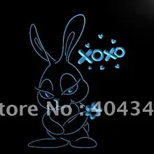 LK318-кролик подарок Дисплей Home Decor светодиодный знак неонового света