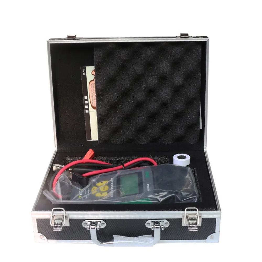 Probador de batería de coche 12V24V batería Digital automotriz y probador de Sistema eléctrico con herramientas de diagnóstico de reparación de coches de impresora Probador de batería de coche 12V24V batería Digital automotriz y probador de Sistema eléctrico con herramientas de diagnóstico de reparación de coches de impresora