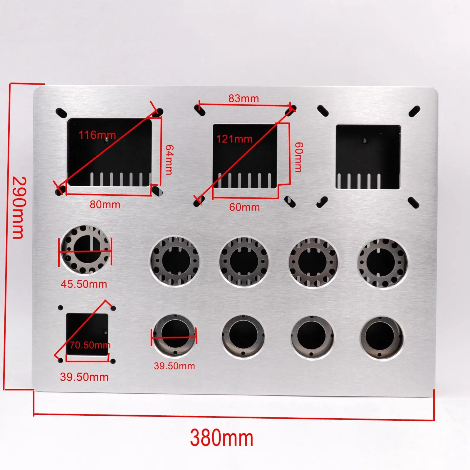 1PC AMPLIFIER CHASSIS Aluminum 300B KT88 2A3