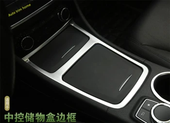 

Storage Container Box Frame Cover Trim For Mercedes-Benz CLA X117 GLA 220 260 X156 2015 - 2019 Matte / Carbon Fiber Look