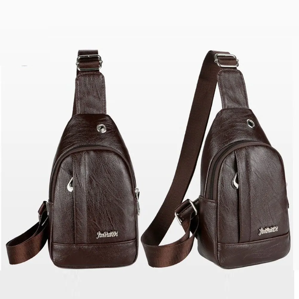 Противоугонные мужские мягкие кожаные сумки через плечо, зарядка через usb, нагрудная сумка, маленькая сумка на одно плечо, сумка через плечо, портфель, сумка