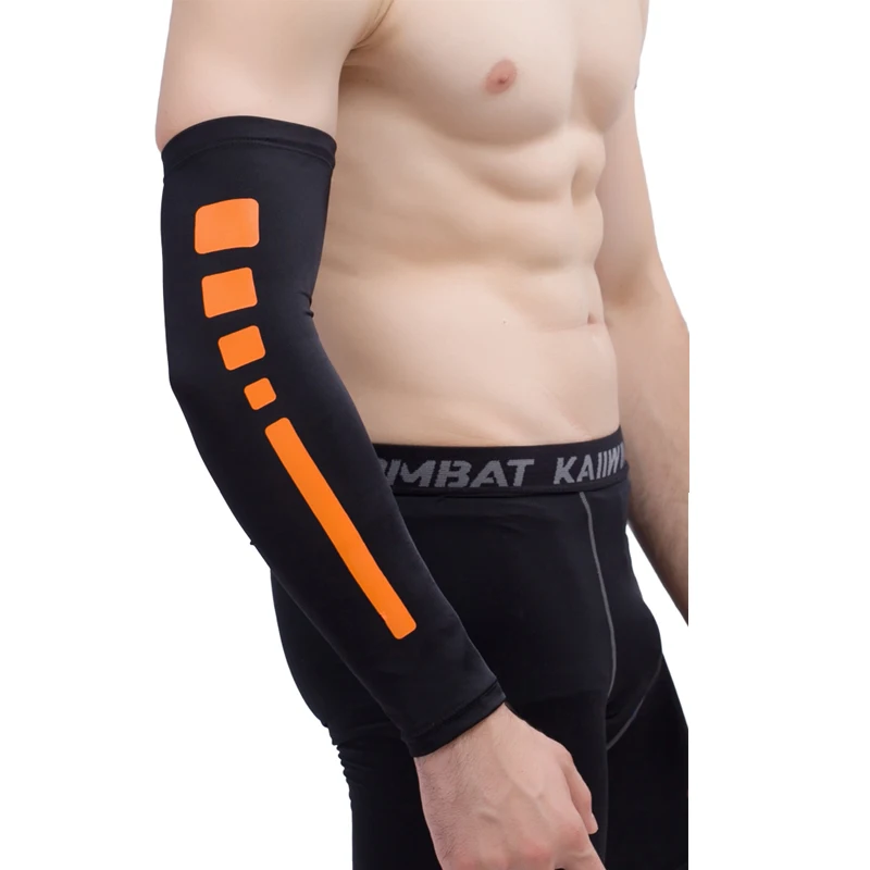 

Tcare 1Pcs Silk UV-Protection Unisex Cooling Compression Arm Sleeves For Outdoor Sports (Driving/Riding/Basketball/Hiking/Golf)