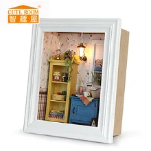 Симпатичный номер Diy House украшения для puppenhaus ко дню рождения, миниатюрный дом с мебелью деревянный дом, игрушки Casas De Munecas De Village