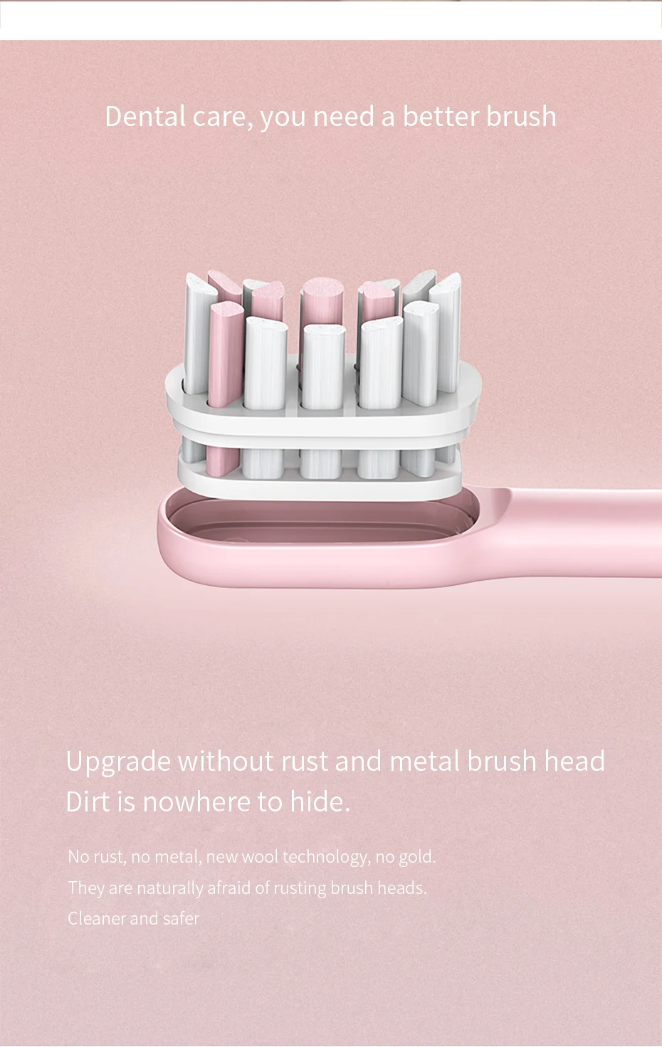New Original SOOCAS X3 Waterproof Electric Toothbrush Rechargeable Sonic Electrric Toothbrush Upgraded Ultrasonic Toothbrush 6