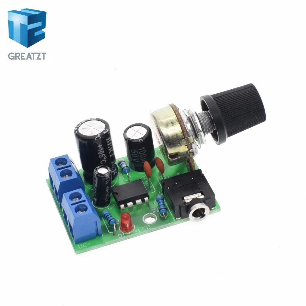 1PCS GREATZT New Arrival LM386 Audio Power Amplifier Board