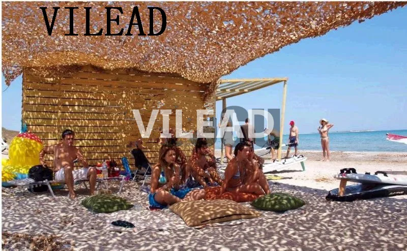 

VILEAD 4x5M Military Camouflage Net Desert Camo Netting Camo Cover Sun Shelter for Hunting Camping Decoration Background