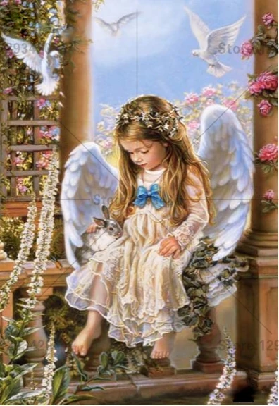 

New Diy 5D Diamond Painting beautiful fairy Angel Cross Stitch Diamond Embroidery Needlework Diamond Mosaic Crafts Home Decor
