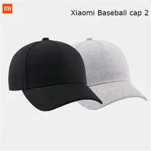 Xiaomi Original mi Baseball Cap 2 Popular Design Sweat Absorption Reflective Snapback Hip Hop For Men Women smart Home Product xiaomi mijia baseball cap sweat absorption reflective snapback unisex design adjustable design fashion accessory for smart home