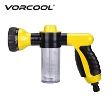 VORCOOL садовый ручной распылительный шланг Насадка для мойки автомобиля водяной пистолет 8 регулируемые формы для полива для мытья окон автомобиля душ домашних животных