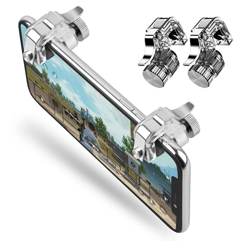 

Phone Gamepad Trigger Fire Button Aim Key Smart phone Mobile Games L1R1 Shooter Controller PUBG V3.0 for Iphone Xiaomi