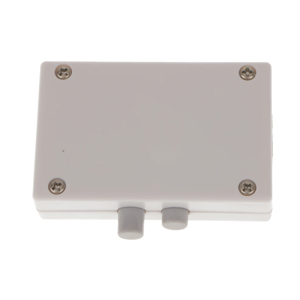 MT-VIKI 2Ports AB Manual Network Sharing Switch Box 100 Mbps 2 In 1 Out
