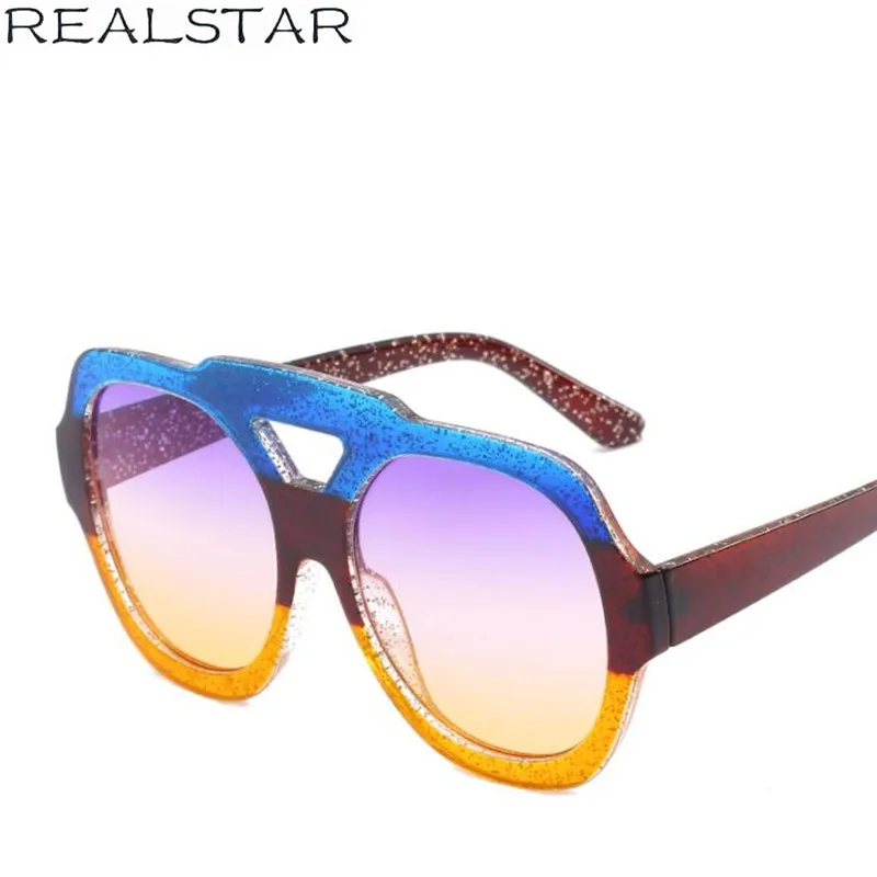 REALSTAR 2018 женские солнцезащитные очки высокого качества брендовые дизайнерские