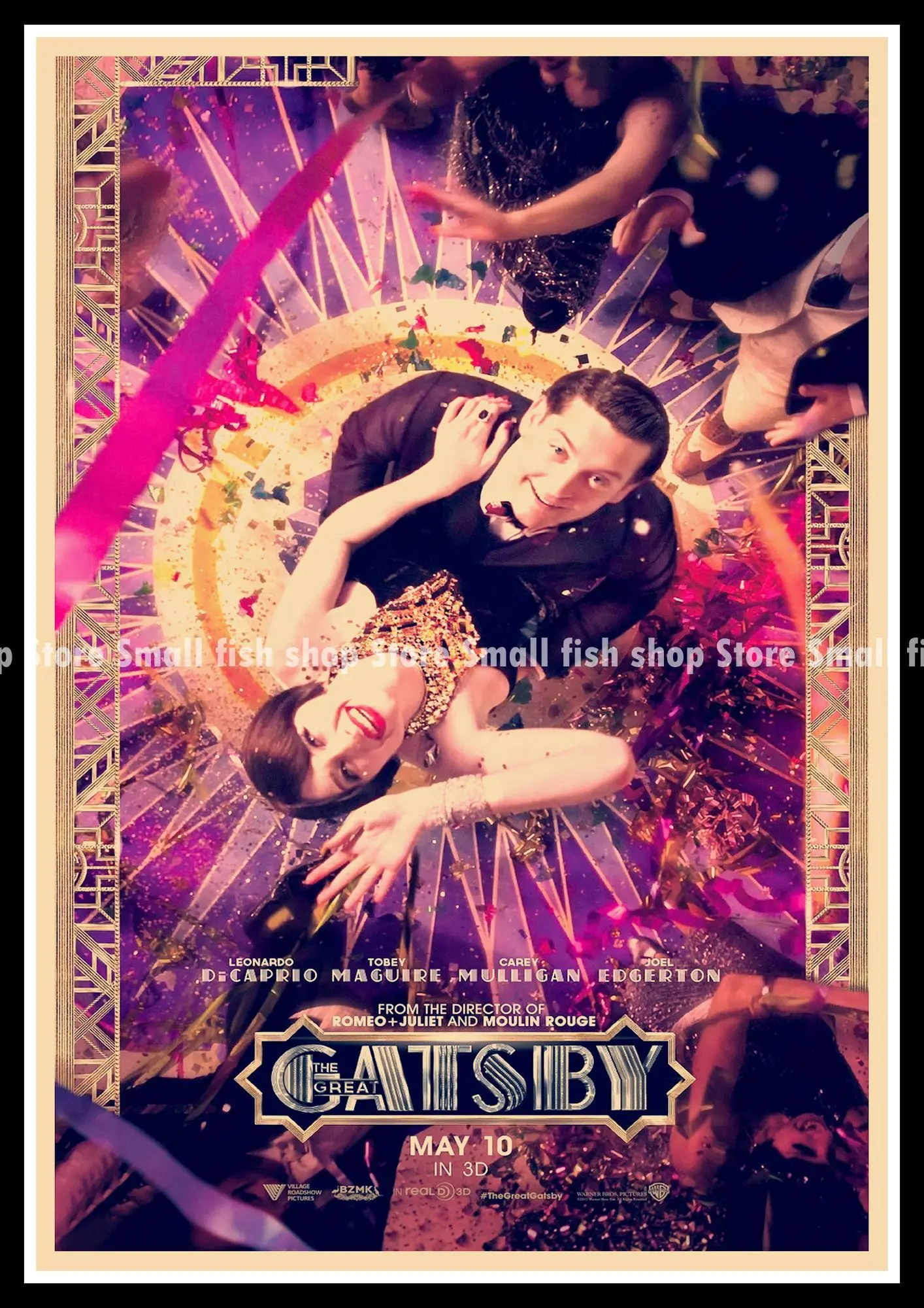 The Great Gatsby винтажная ретро декоративная рамка Плакат настенные плакаты домашний