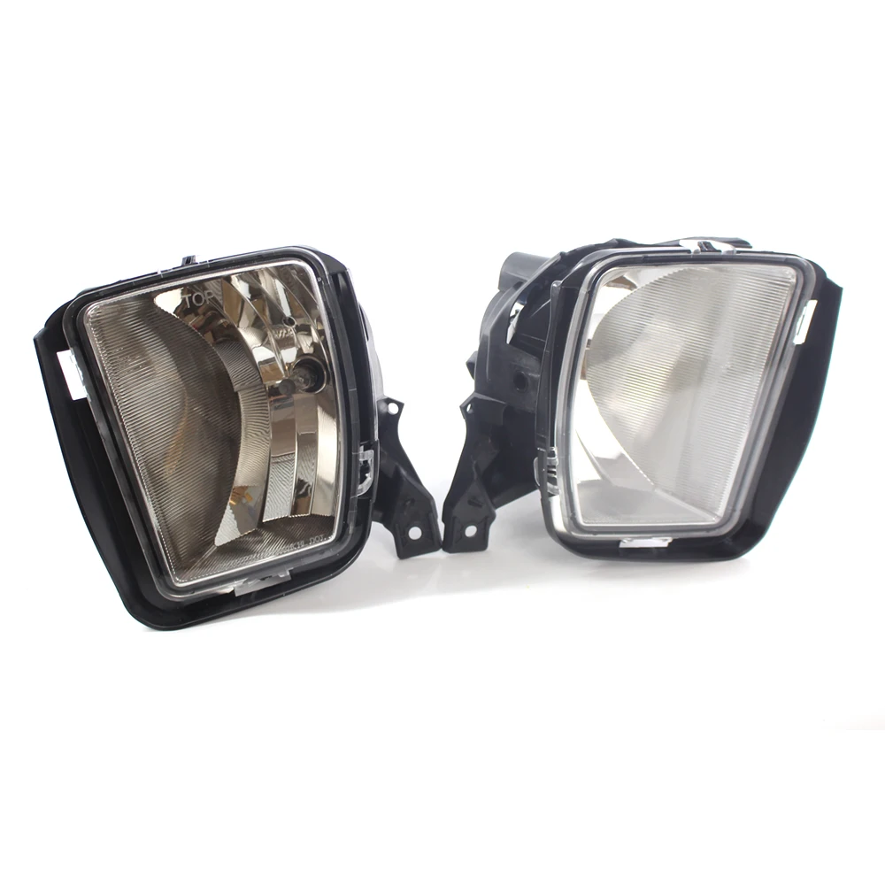 

1 Pair Smoked Lens Front Bumper Driving Fog Light Lamps+Switch for 13-18 RAM 1500