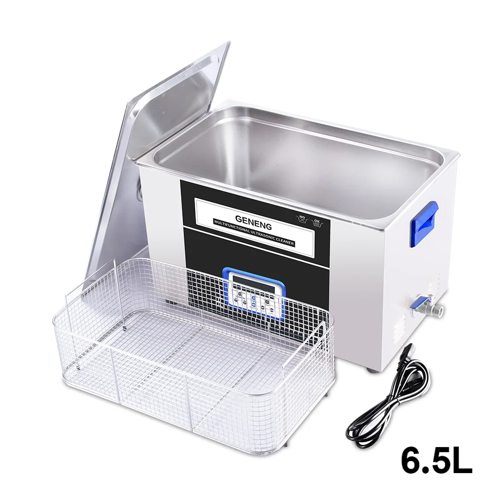 Dual Frequency 6.5L Ultrasonic Cleaner Time Heating Adjustable shrimp