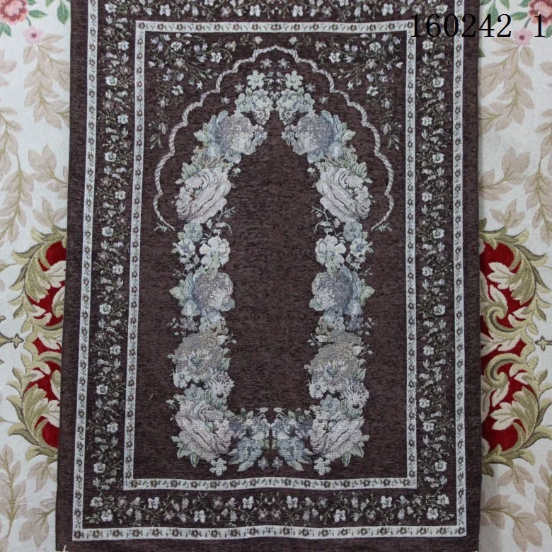 Прямая поставка 70*110 см Исламская мусульманская молитва коврик Salat Musallah ковер Tapis