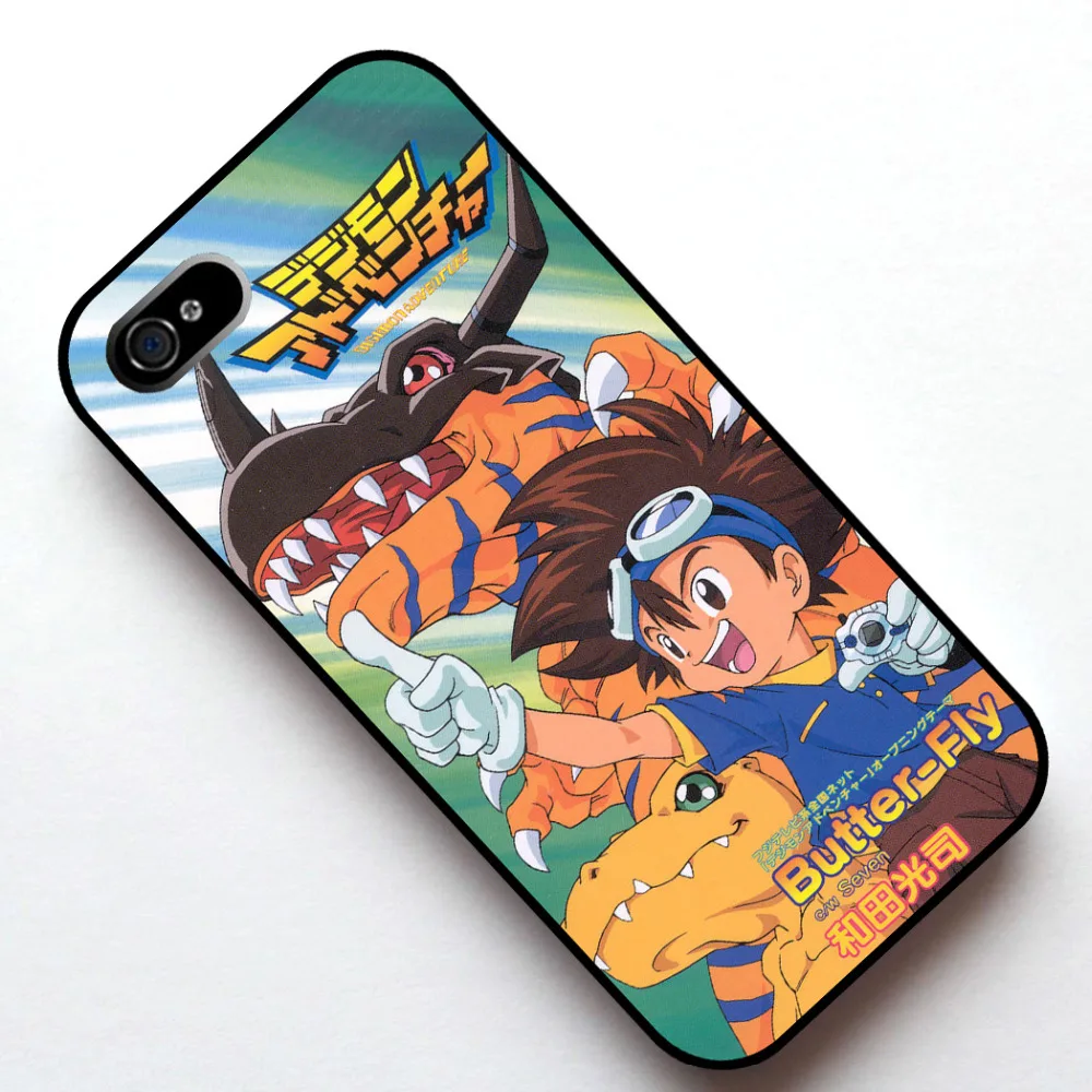 Digimon Adventure Butter Fly Case Cover, Case for Apple Iphone 4 4s 5