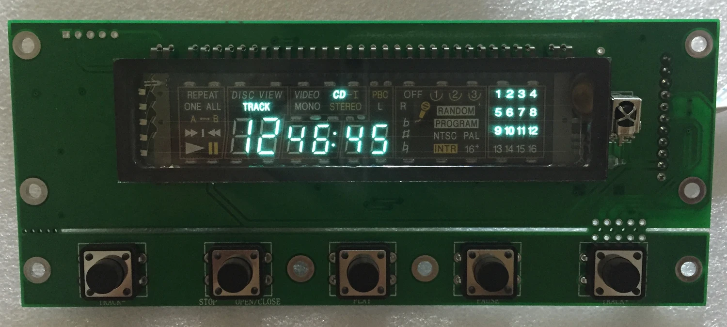 DIY цифровой продукт VFD экран Плата управления CDM4 дисплей для 210 дисплей доска ZC99696 ZC99685 MCU