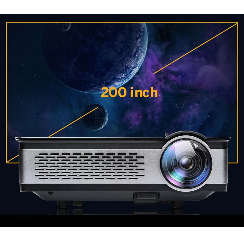 WZATCO CT580 реальный проектор Full HD 1080P 1920*1080 3800 люмен HDMI проектор для домашнего кинотеатра Android 9,0 проекторы проектор Wi-Fi ЖК-дисплей Proyector
