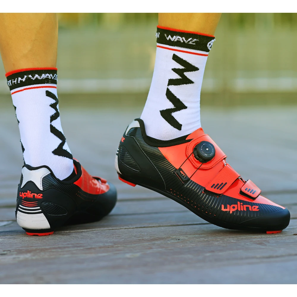 2019 zapatos de ciclismo de carretera upline para SPD KEO ultralight racing road bike shoes hombres mujeres zapatillas de bicicleta profesional transpirable