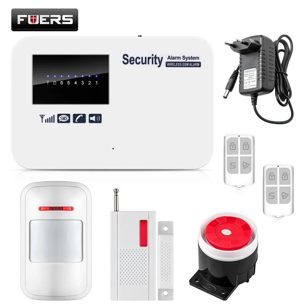 bilder für Russische/Englische Sprach G11A Wireless GSM Home Security System Alarmanlage mit PIR Detektor Tür Sensor Alarmanlage bilder für Russische/Englische Sprach G11A Wireless GSM Home Security System Alarmanlage mit PIR Detektor Tür Sensor Alarmanlage