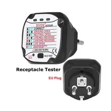 BSIDE AST01ER тестер с розеткой и выключателем Finder розетка стандарта евроcоюза тестер 220-250 В переменного тока