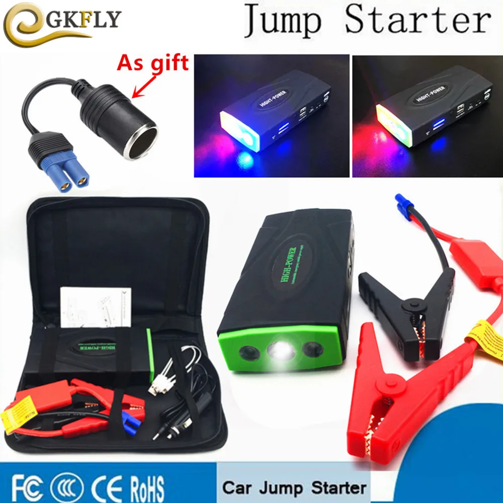 2019 Multi Function Starting Device 12V 600A Protable Car Starter Jumper Starter Booster Car Charger For