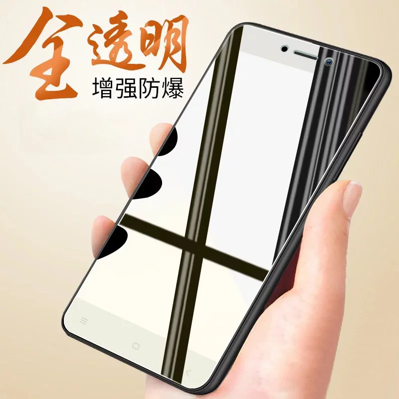

HQ Full Cover For Xiaomi Redmi 4X 4A 5A 3S 3 Note3 Pro Protect Screen Protector Note 5 Plus 4 4X 5A Tempered Glass Film+Gift