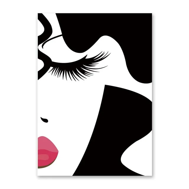 Creative-Woman-Portrait-Drawing-Wall-Art-Modular-Fashion-Canvas-Painting-Two-Color-Version-Posters-Prints-Living.jpg_640x640 (1)