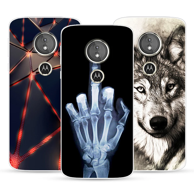 Модный чехол для телефона Motorola Moto E5 E5Plus E5Play прозрачный силиконовый с рисунком |