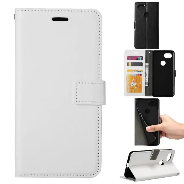 10 шт./лот Crazy Horse Бумажник кожаный чехол для Google Pixel 2/pixel 2 XL с фото Фрам