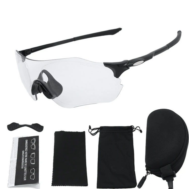 

4Pcs/Set Uv Protective Cycling Glasses Men And Women Outdoor Sports Running Windproof Riding Mountain Bike Equipment
