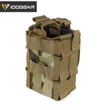 IDO Шестерни Molle модуль двойная магазинная тактическая сумка Подсумок 5,56 мм Airsoft Шестерни Tacitcal Молл 3539