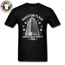 Пользовательские топы Футболка NAKATOMI Плаза рождественские вечерние японские здания напечатаны на футболки для мужчин Отец День свитер хлопок