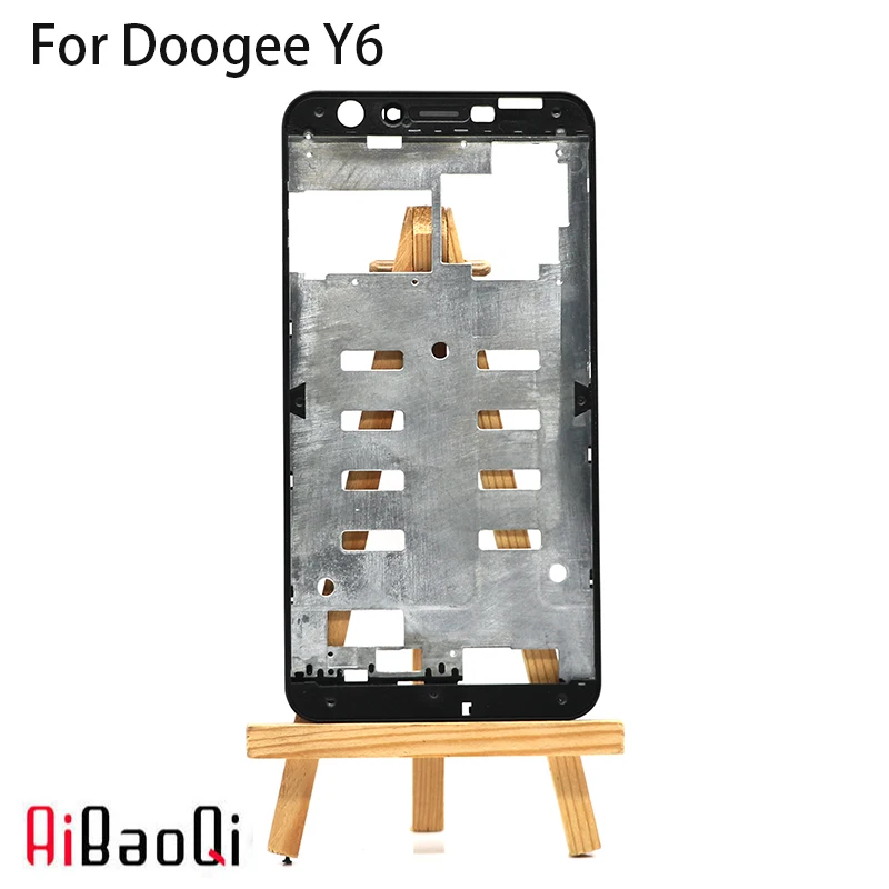 

AiBaoQi High-quality New Original 5.5 inch Front Frame For Doogee Y6 Front Housing Cover Case Assembly Replacement
