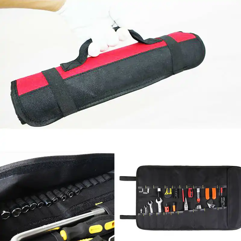 Oxford Tool Storage Bag Spanner Wrench Tidy Zip Pocket Organizer Carry Case PICK