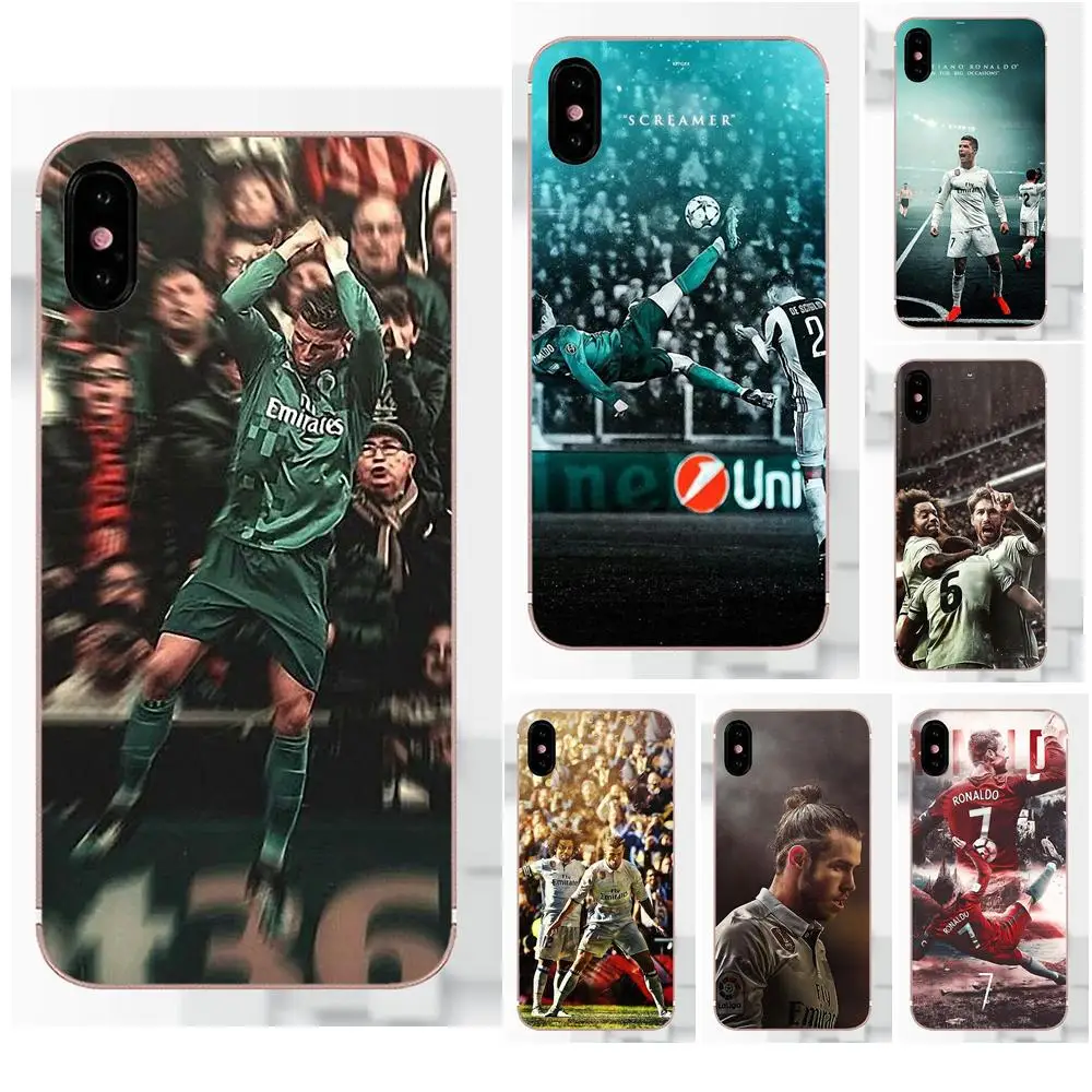

Omdnwd Real Madrid Team For Huawei G8 Honor 5C 5X 6 6X 7 8 9 Y5II Mate 9 P8 P9 P10 P20 Lite Plus 2017 Diy Drawing TPU
