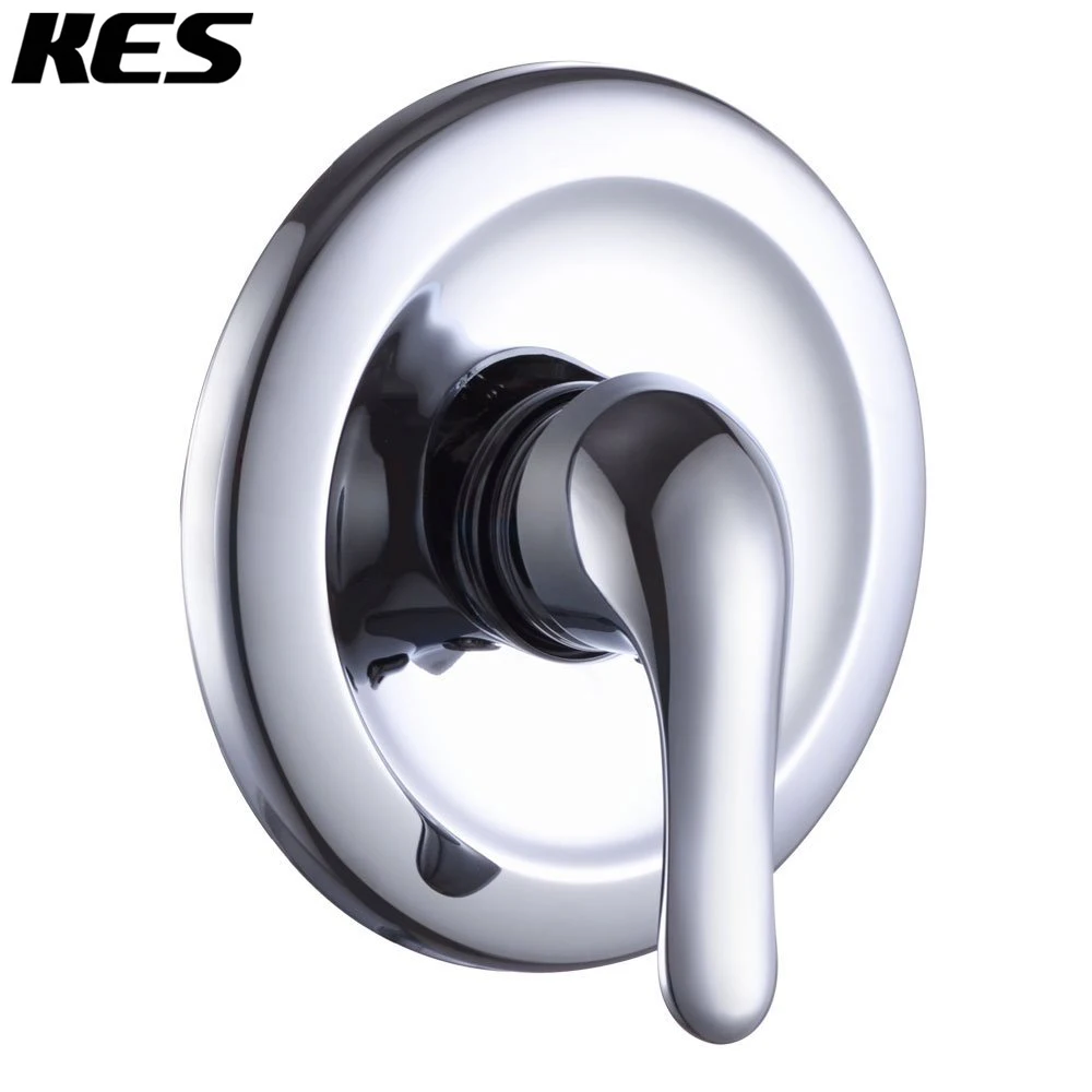 KES Pressue Balance Shower Faucet Set ANTI SCALD Single Handle Brass Rough in Concealed Valve