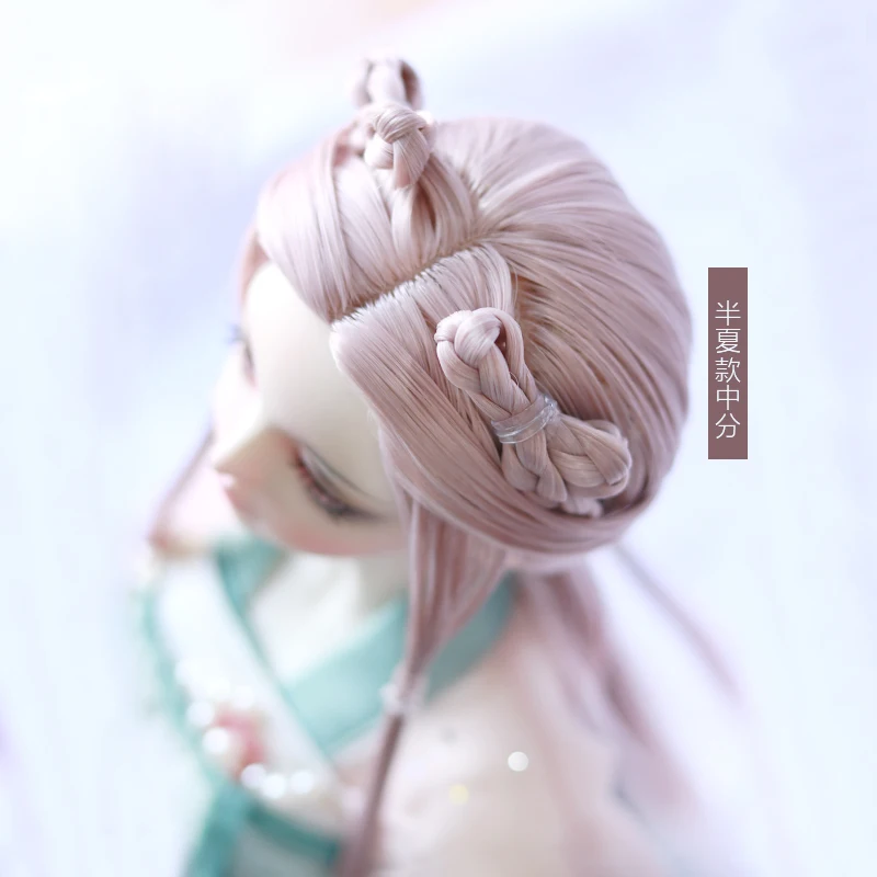 Парик куклы bjd для 1/3 1/4 парик куклы bjd для куклы bjd длинный прямой может Модель парик
