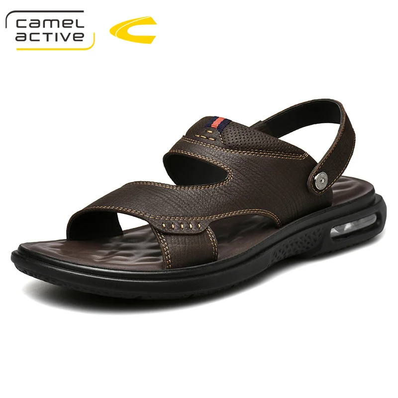 Camel Active/Новинка года; высококачественные летние мужские сандалии; удобные мужские сандалии-гладиаторы из натуральной кожи; модная повседневная обувь; 19336