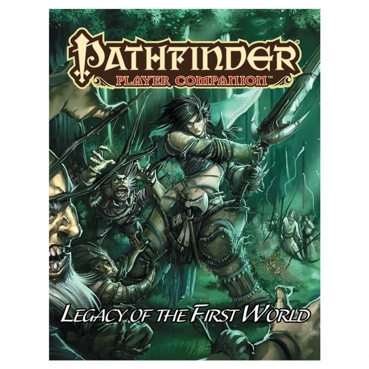 Paizo PZO9480 Pathfinder Player Companion Legacy of the First World (1)